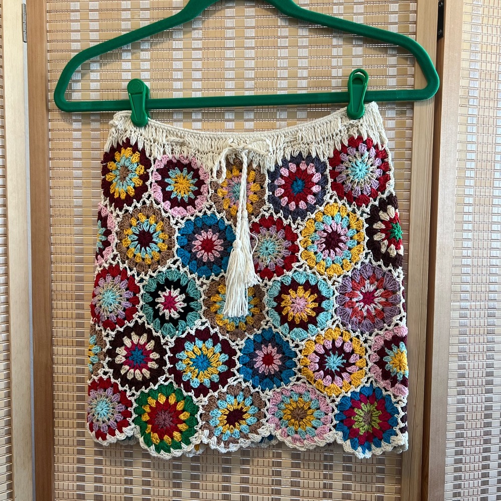 Handmade Crochet Skirt